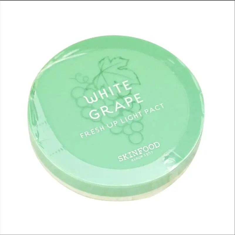 Оригинальная пищевая кожа SKINFOOD белый виноград свежий легкий Пакт порошок для
