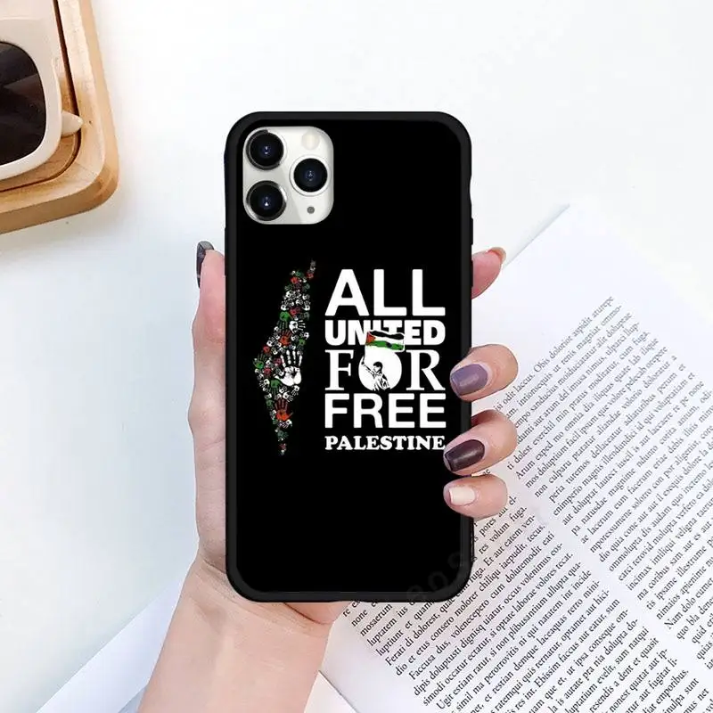 

Palestine Flag design pattern Phone Cases for iPhone 11 12 pro XS MAX 8 7 6 6S Plus X 5S SE 2020 XR Luxury brand shell