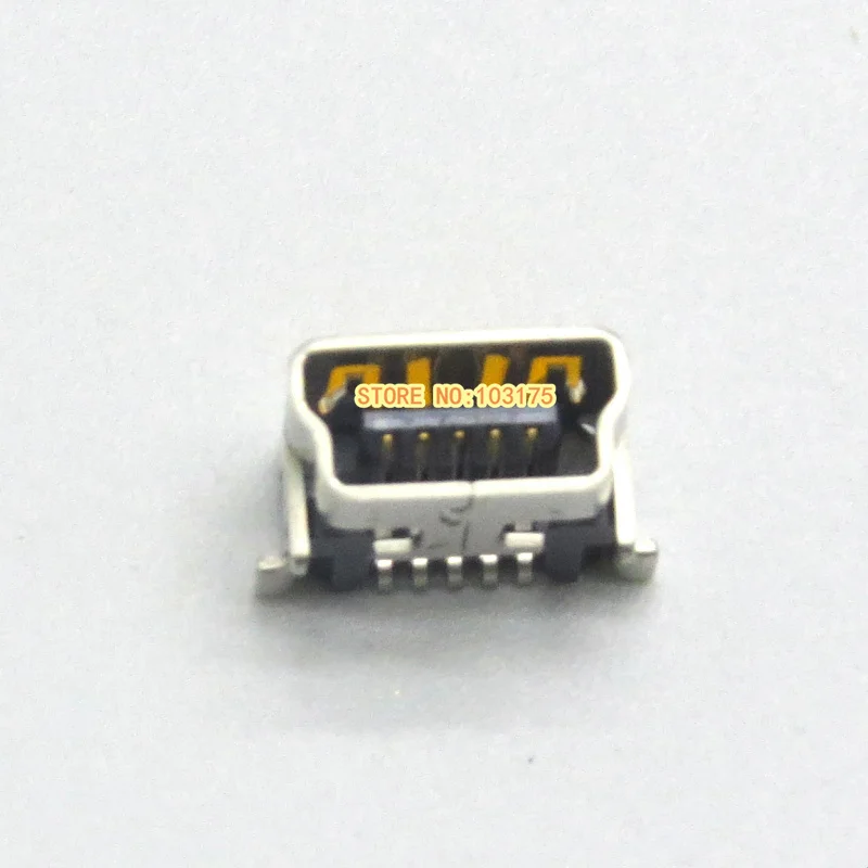 Новинка гнездовой разъем MINI USB для камер Canon 5D 5DII 6D G7 G9 A495 A610 A510 A580 A590 запасная часть