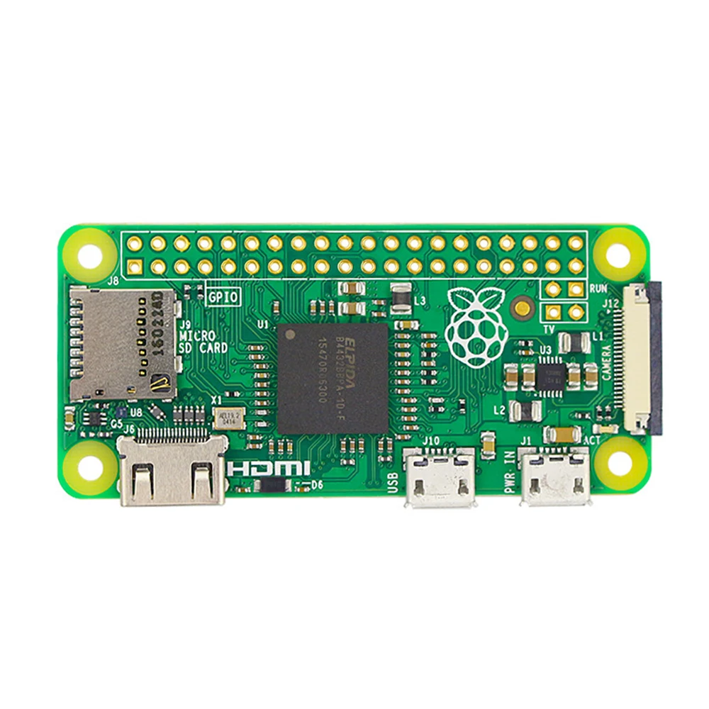 Оригинальный набор Raspberry Pi Zero V/Raspberry W + акриловый чехол алюминиевый радиатор для