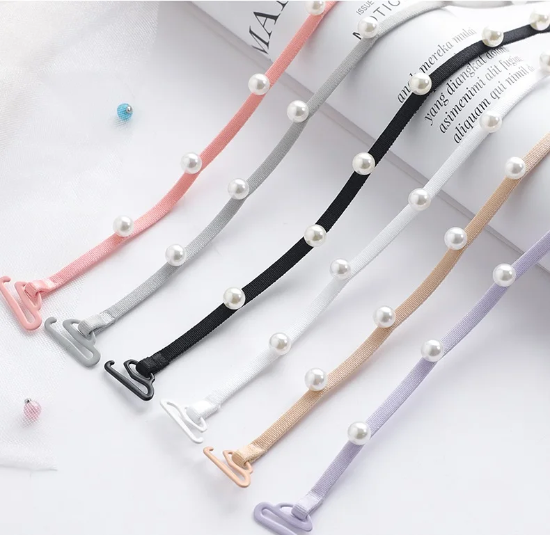 Жемчужный браслет на бретельках декоративный плечевой ремень для нижнего белья