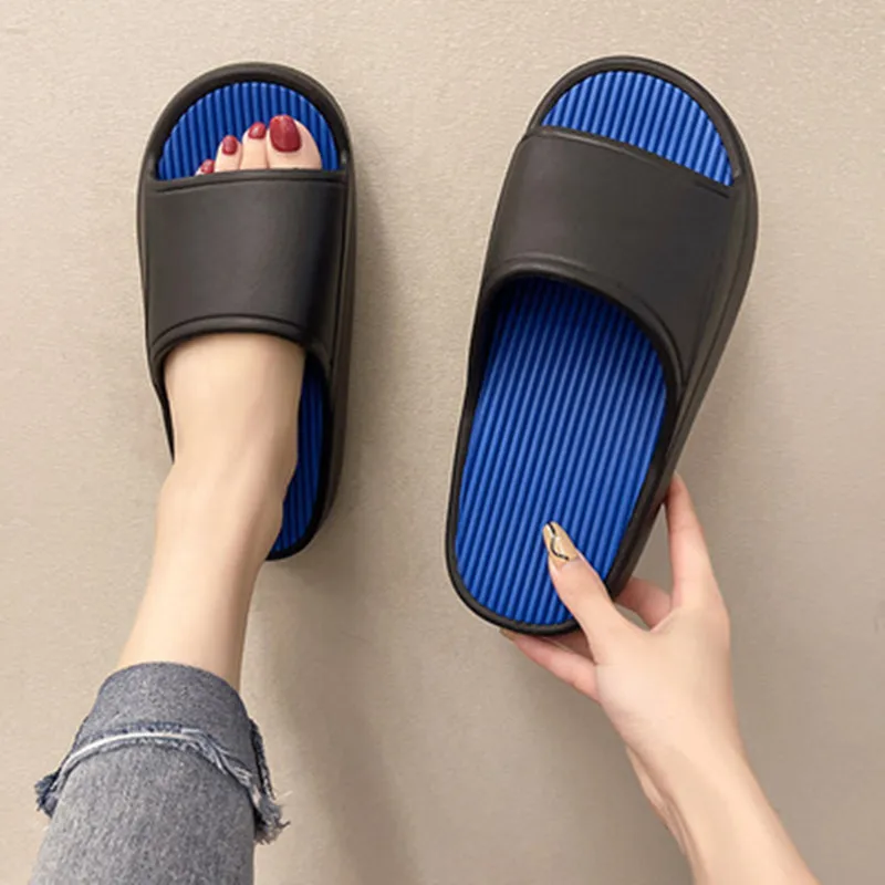 

New Summer Men's Slippers Sports Trendy Wet Water Sandals and Slippers Men's Outer Wear Fashion Men's Thick Bottom Shoes