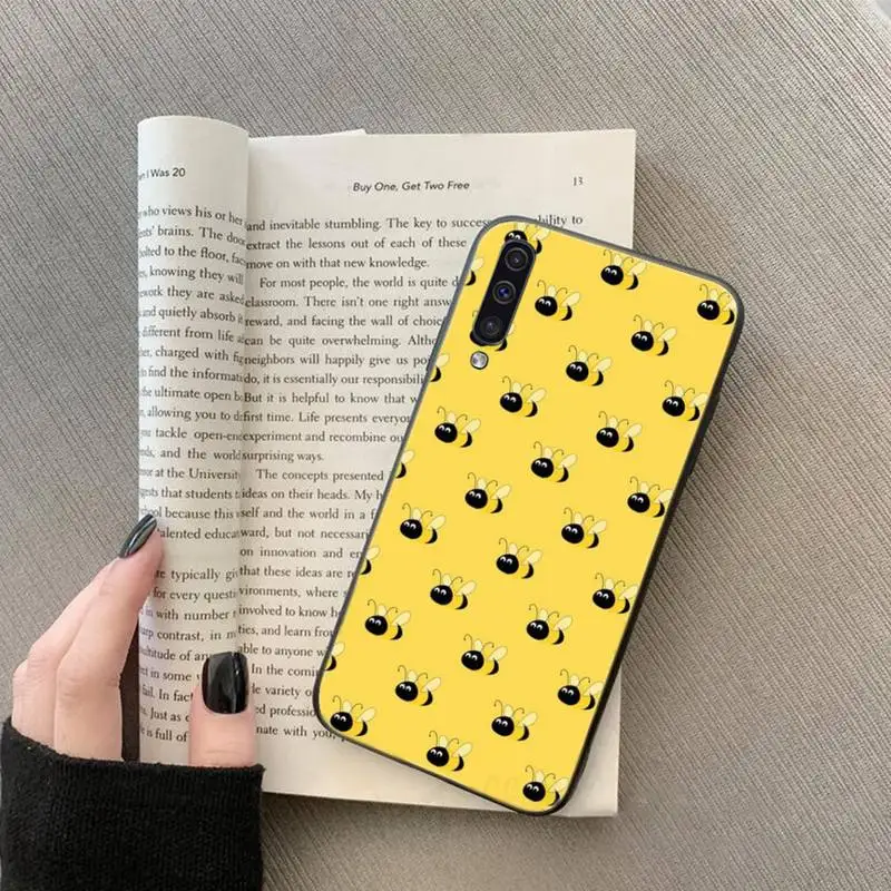 

bee Phone Case For Samsung galaxy S 7 8 9 10 20 edge A 6 10 20 30 50 51 70 note 10 plus
