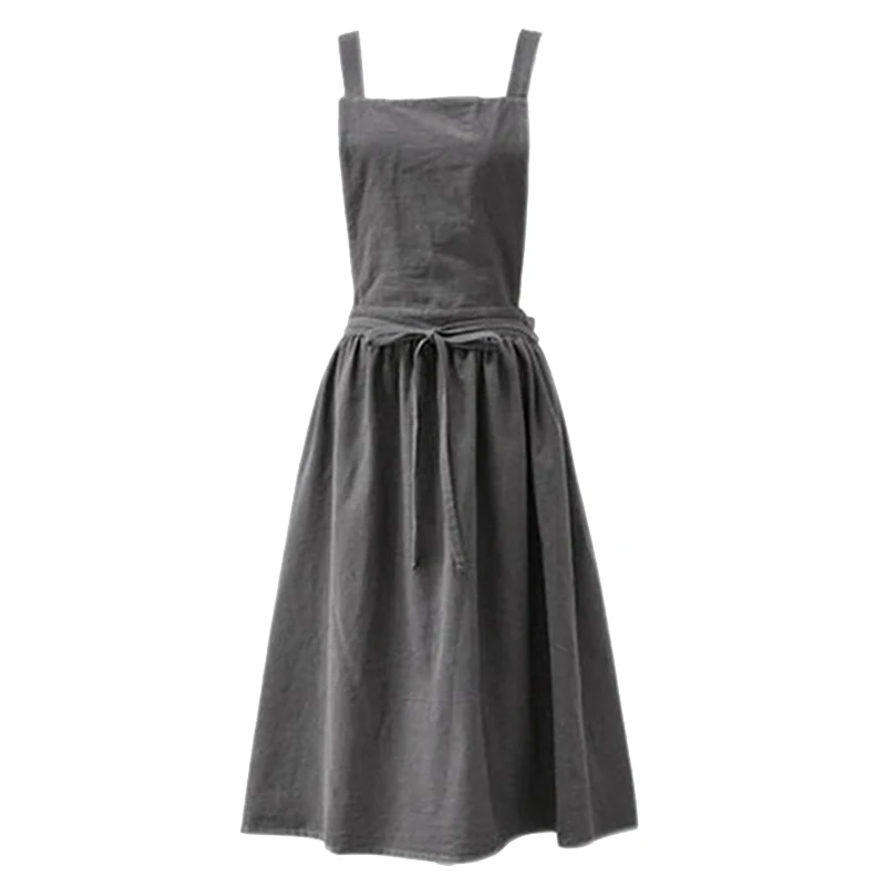 Комплект из 2 предметов Простой Цветочный фартук хлопка и льна для садоводства