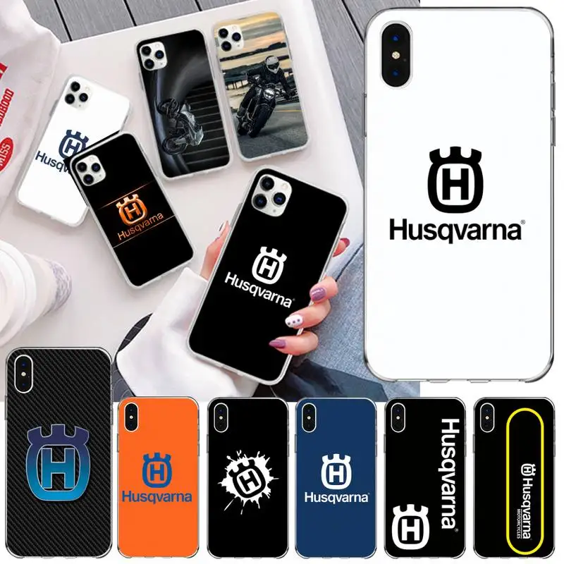 

Sewing Machine Brand Husqvarna Phone Case For iphone 12 11 Pro Max Mini XS Max 8 7 6 6S Plus X 5S SE 2020 XR Silicone Soft Cover