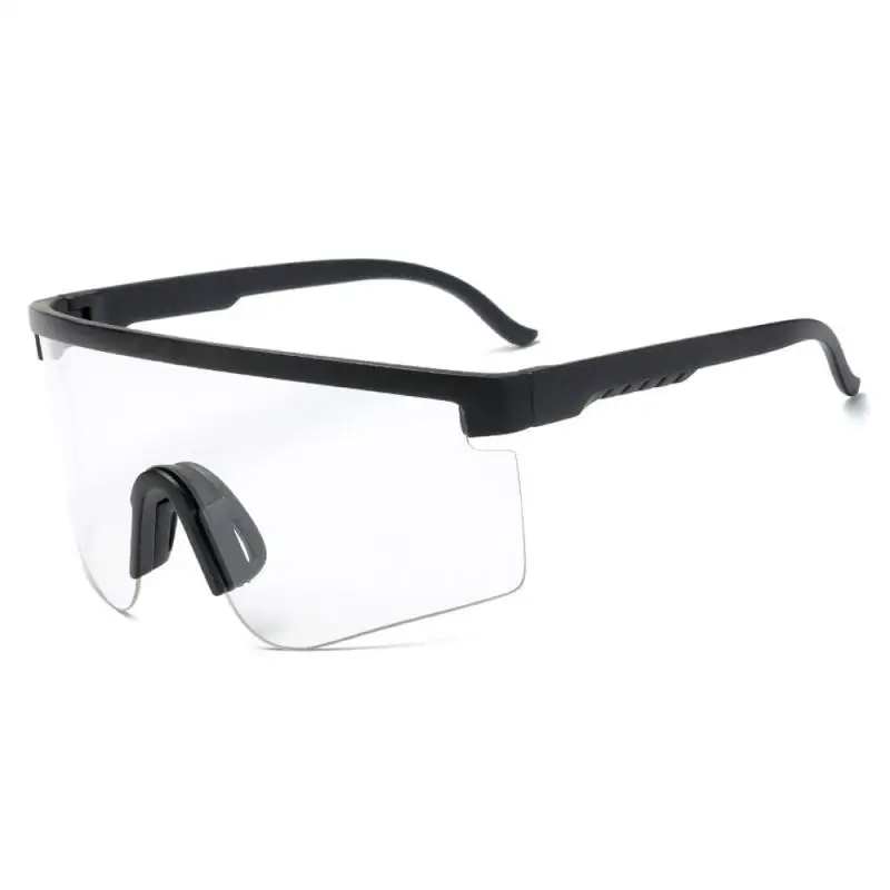 

Oversized Glasses Exaggerated Visor Wrap Shield Large Mirror Sunglasses Face Shield Guard Protector Bicycle Cycling Sunglasses