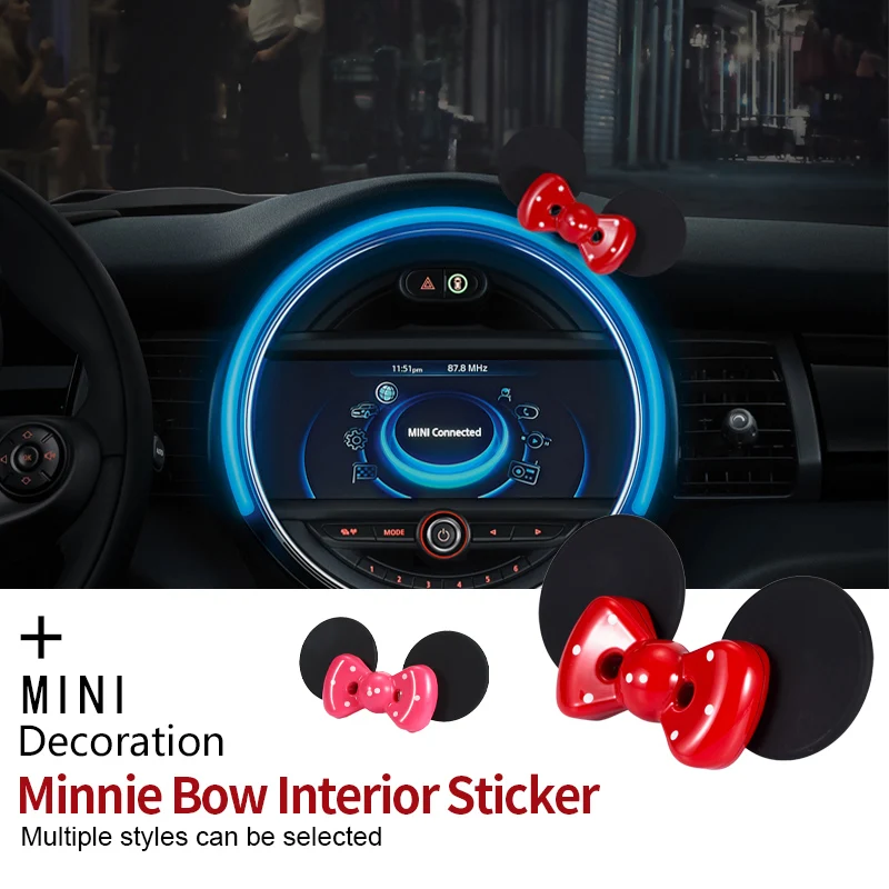 Автомобильное рулевое колесо милый дизайн с бантом украшение рулевого колеса