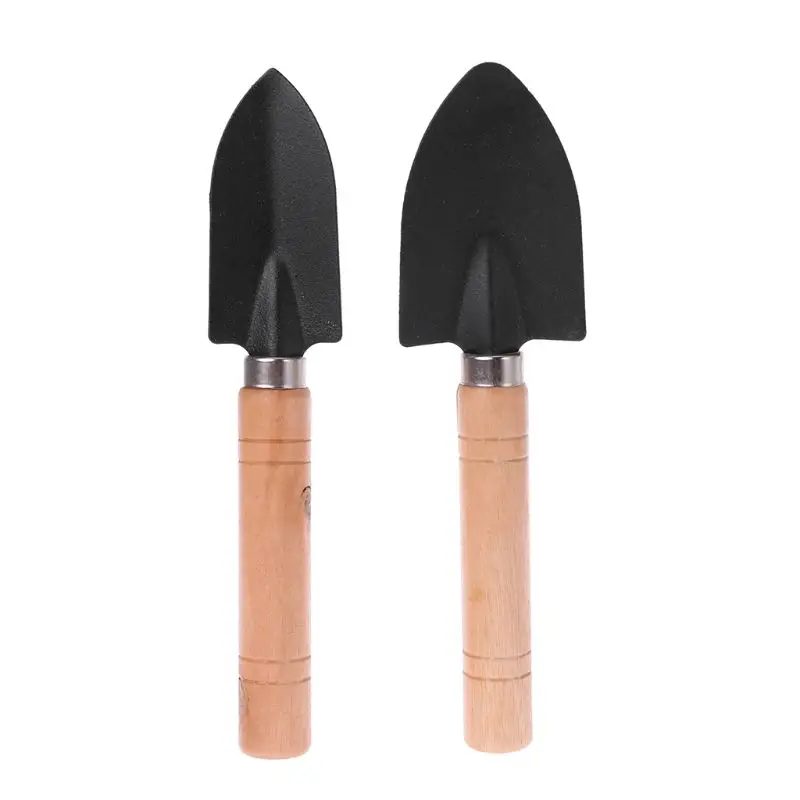 

3pcs Mini Garden Shovel Rake Spade Erramientas Bonsai Tools Set Wooden Handle For Flowers Potted Plant 87HB