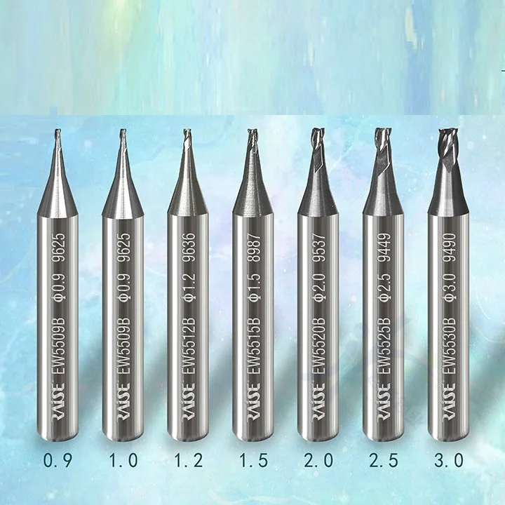 Твердосплавная Концевая фреза фрезерный ключ режущий станок сверла 1 0 2 5 3