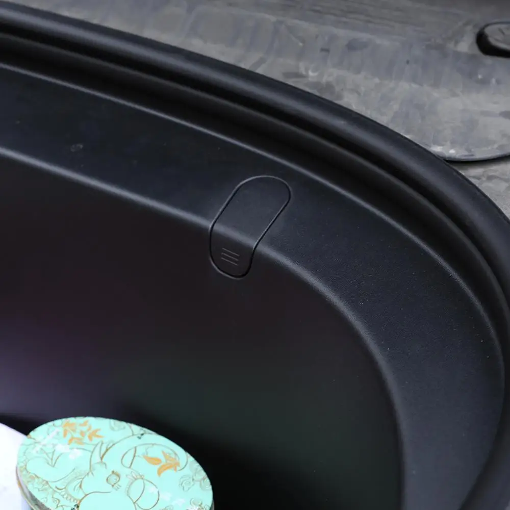 

For Tesla Model 3 2019-2020 ABS plastic Black Front Box Trunk Hook Front Spare Boxes Hook Interior Car Accessories