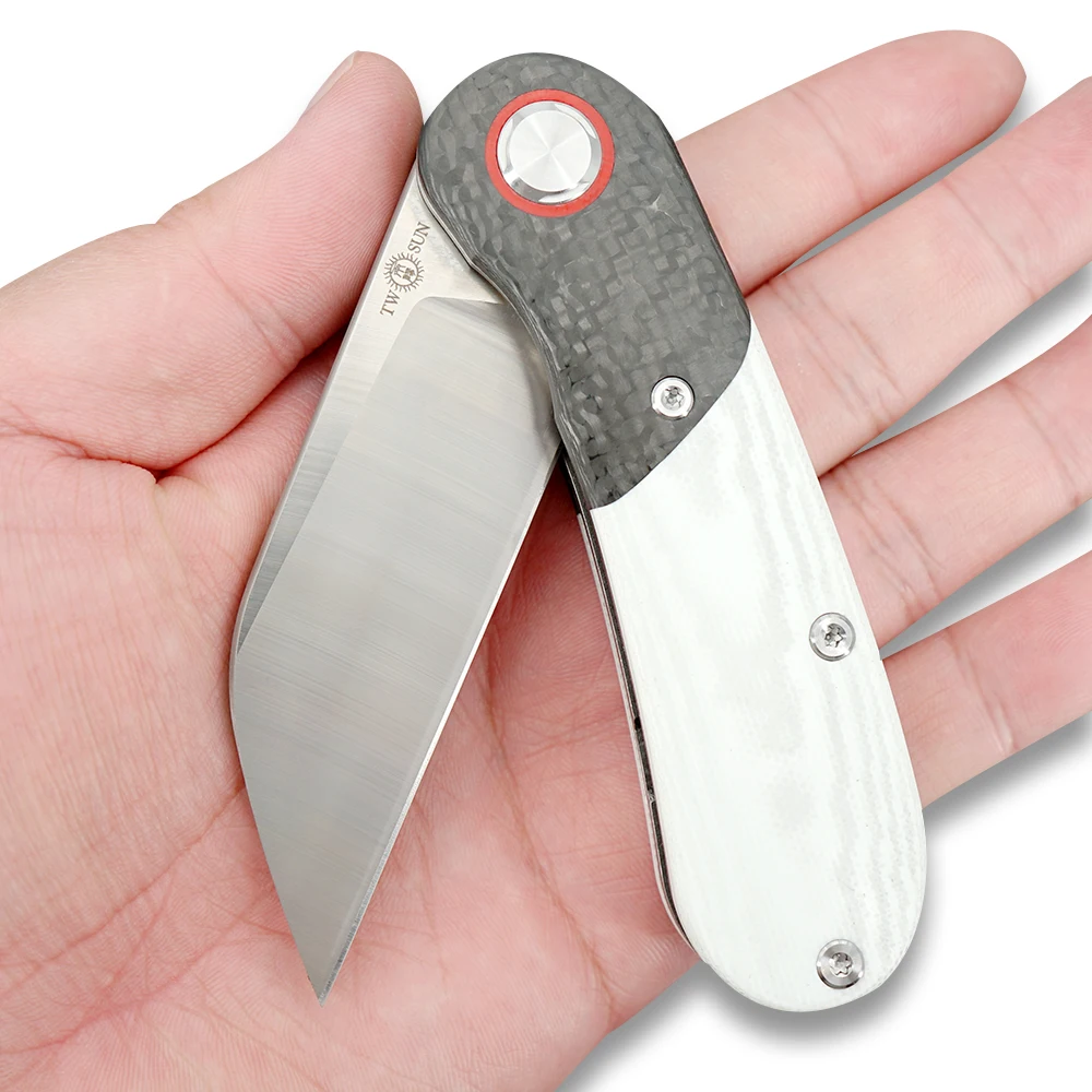 Складной карманный нож TwoSun S90V тактический охотничий для кемпинга инструмент