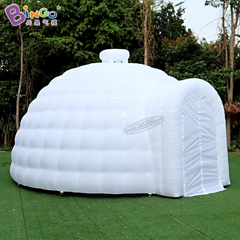 

Custom Built 5.3X5X3 Meters Party Supplies Inflatable Igloo Dome for Decoration Toy Tent BG-T0348