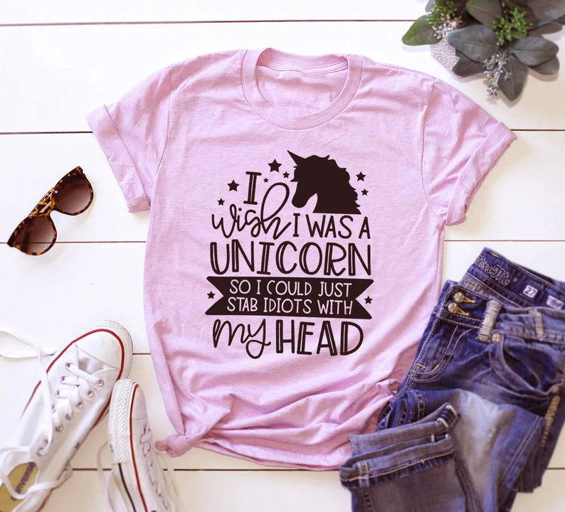 

Я хотел бы быть a unicorn футболка в винтажном стиле camisetas гранж tumblr Графический унисекс модная Уличная обувь; Стильные арт эстетику top-K975