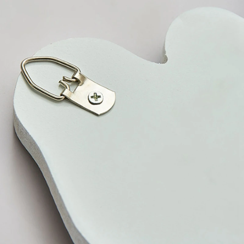 Деревянный мультяшный держатель для ключей настенные полки вешалка пальто