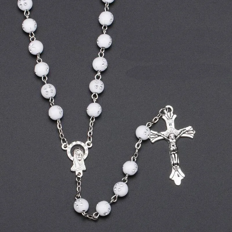 Цепочка с кулоном в виде креста женская винтажная цепочка изображением