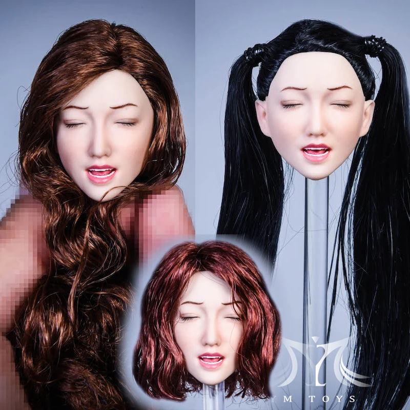YMTOYS 1/6 YMT030 Красота девушка кульминация выражения головы лепить для 12 дюймов