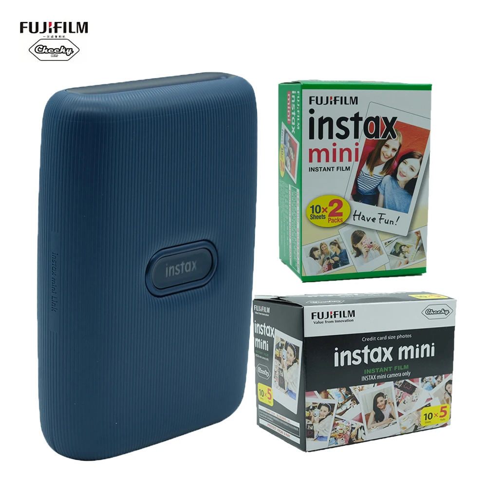 Фотобумага Fujifilm Fuji Instax Mini Link для смартфона фотопринтер iPhone Samsung Huawei Xiaomi|Плёночные