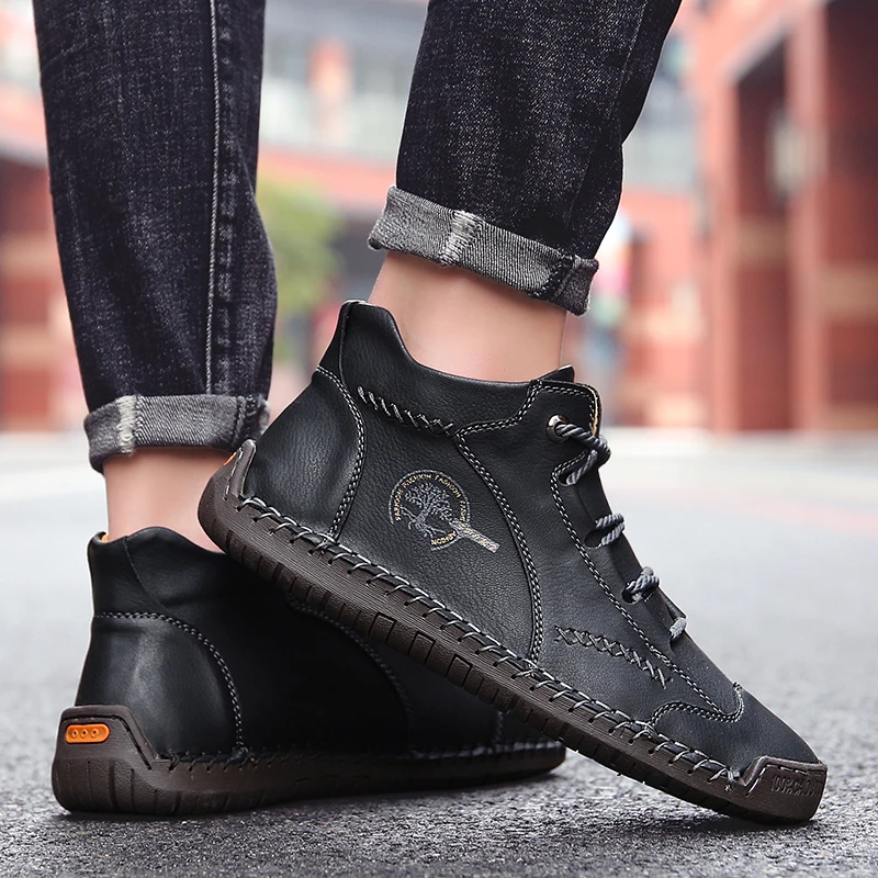 

informales western causal on casuales sapato dress sneaker hombre boots boty shoe leisure leather spring mens sale mens men for