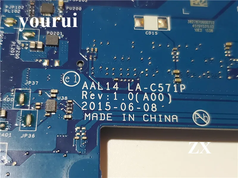 Фонарь 6KW6N 06KW6N для dell 15 5000 5552 фонарь ALL14 с процессором SR29H n3050 материнская плата