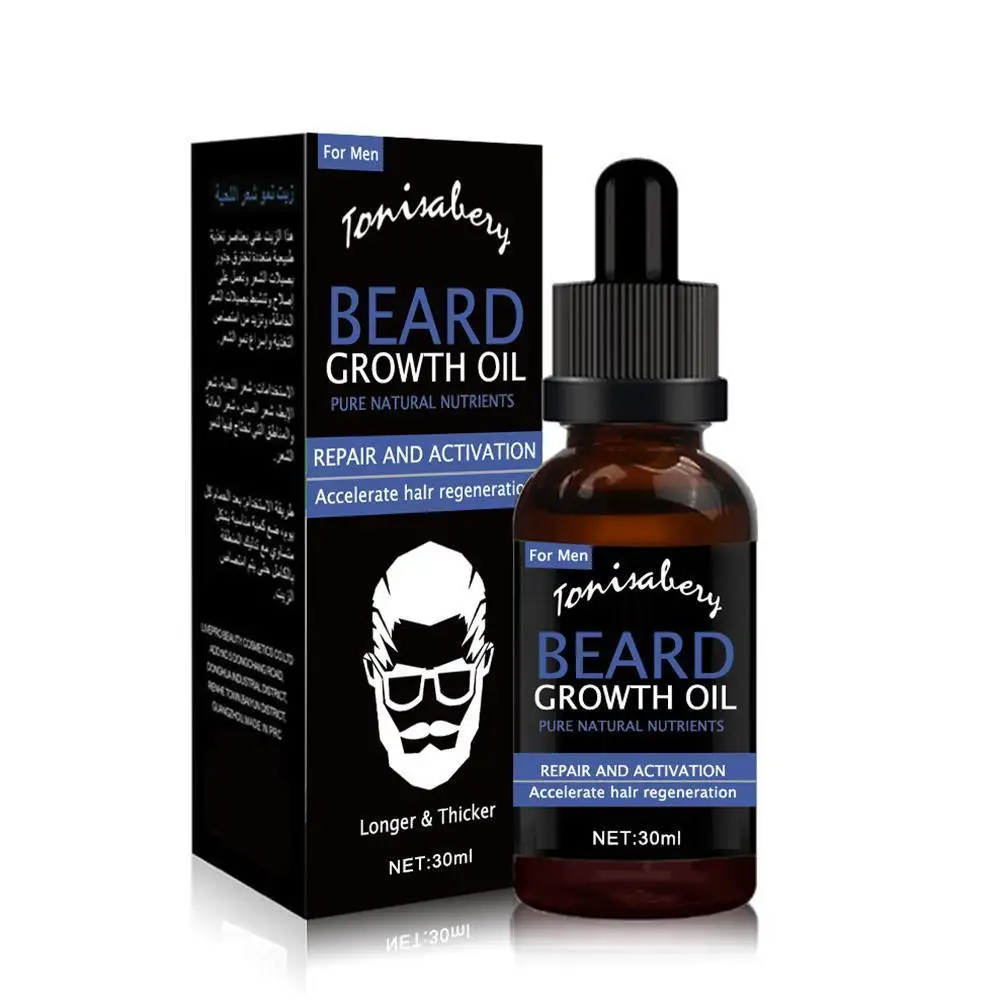 

Beard Essential Oil Natural Beard Growth Enhancer Thicker Hair Care Growth Care Nourishing Beard Beard Oil G7B5