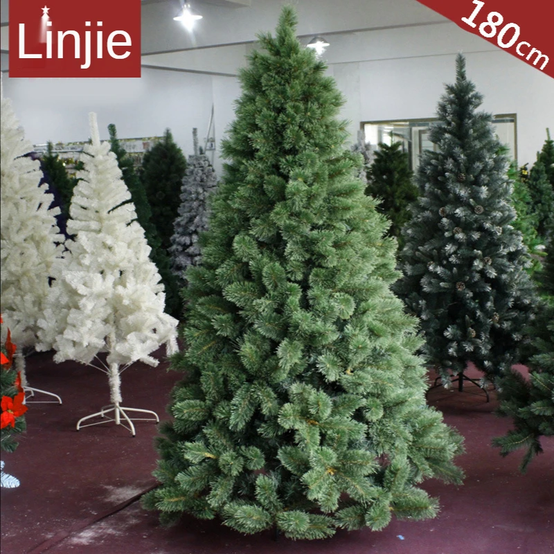 

Creative 180cm Flowering Pine Needle Tree Hot Sale Flowering Tree Hotel Home Festive Christmas Decoration