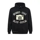 Новинка 2021, мужские толстовки, худи с надписью Редактировать спящий режим, худи для фотографа, подарка, худи с капюшоном и длинным рукавом, безумно