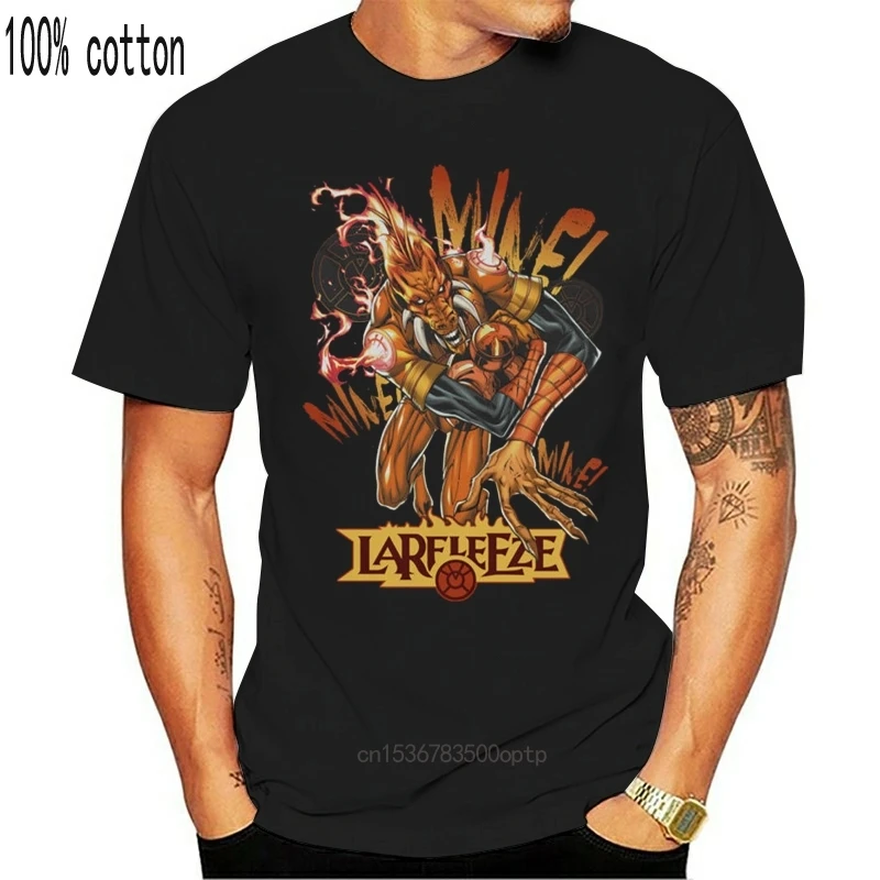 

Green Lantern Men'S Larfleeze T Shirt Black Rockabilia 034731