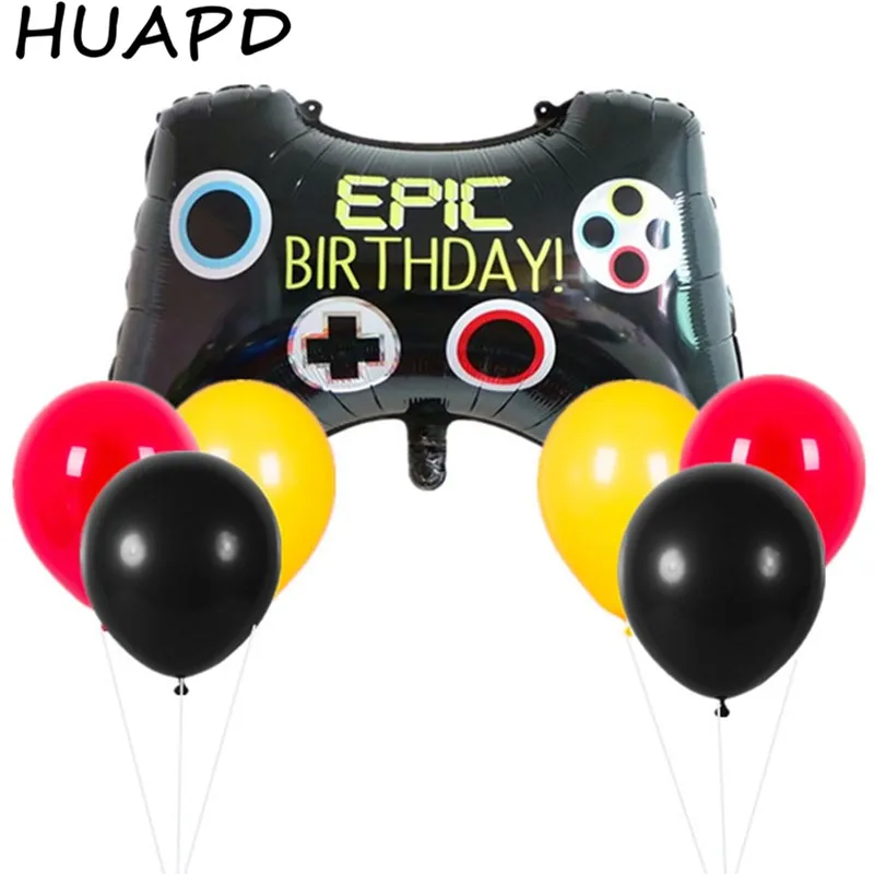 Большой черный геймпад для мальчиков надувной игровой контроллер игрушек