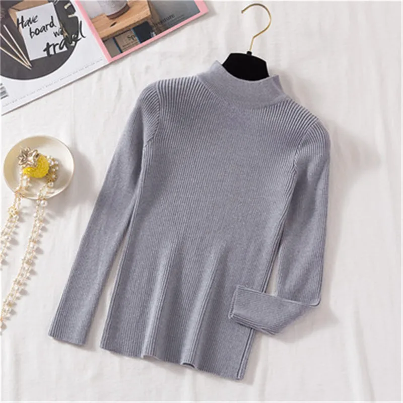 Новое поступление Осень-зима водолазка пуловеры свитера рубашка первоклассника