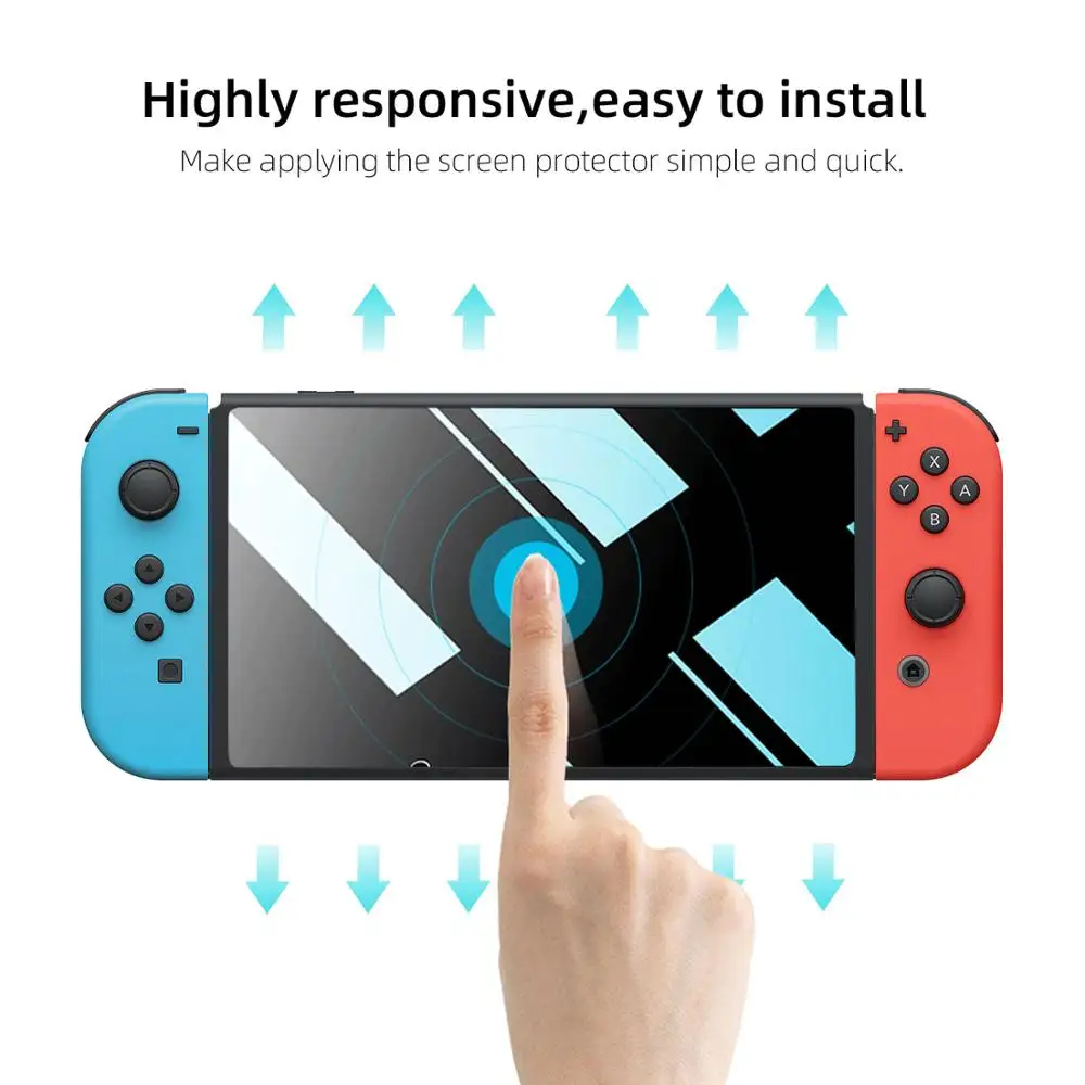 Защитное закаленное стекло Geekshare для Nintendo Switch HD Screen 0 2 мм защита switch Premium пленка из