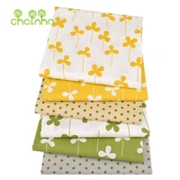 chainhoprinted twill cotton fabricclover seriesfor diy sewing quilting baby childrens bed clothesshirtsskirts material
