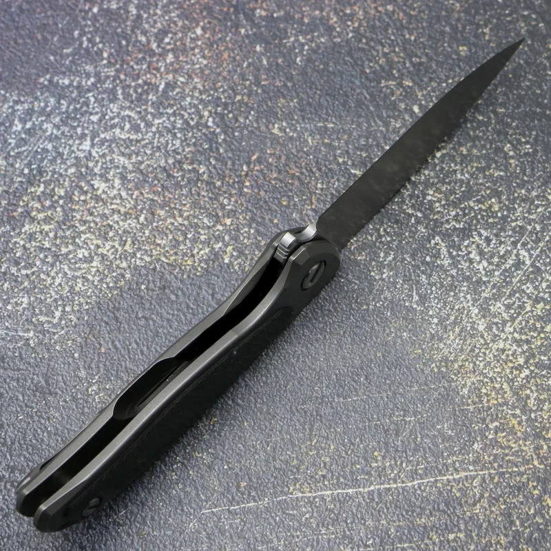 Green Thorn 2021 новый складной нож F95 Flipper K110 лезвие TC4 Титан + CF ручка для кемпинга охоты