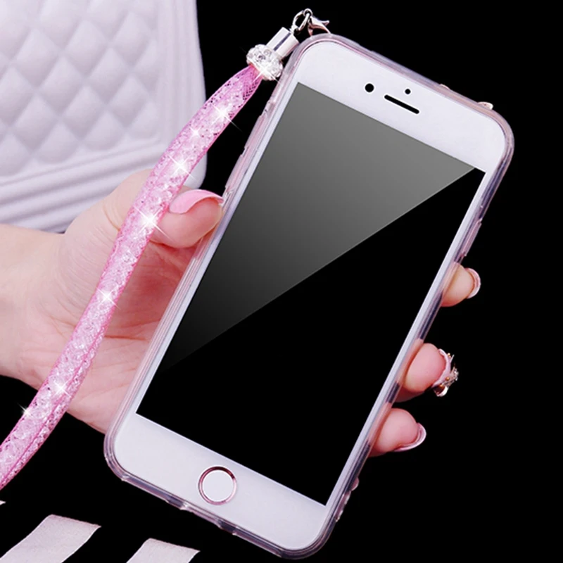 

Luxury Girl Soft TPU Mirror Diamond Cover Case For Samsung Galaxy S20 S10 Plus A91 A81 A71 A51 A70 Shiny Bling Pearl Back Case