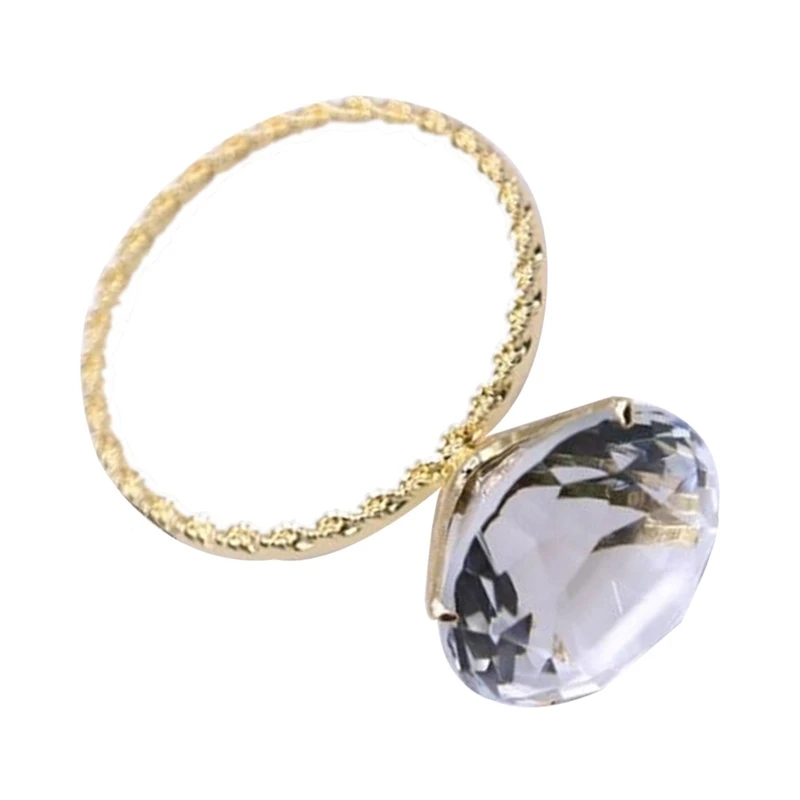 Дизайн ногтей Золотая оправа агата стенд для дизайна Алмазная Палитра реквизит