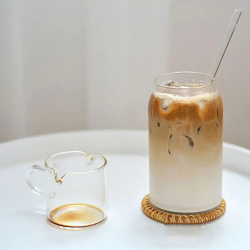 120 мл маленькая стеклянная термостойкая кофейная чашка стакан для утреннего