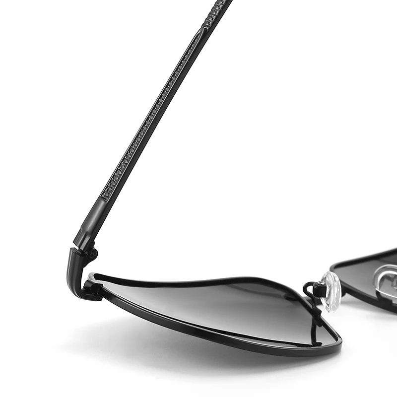 FENCHI квадратные мужские солнцезащитные очки Polarized2020 черные классические