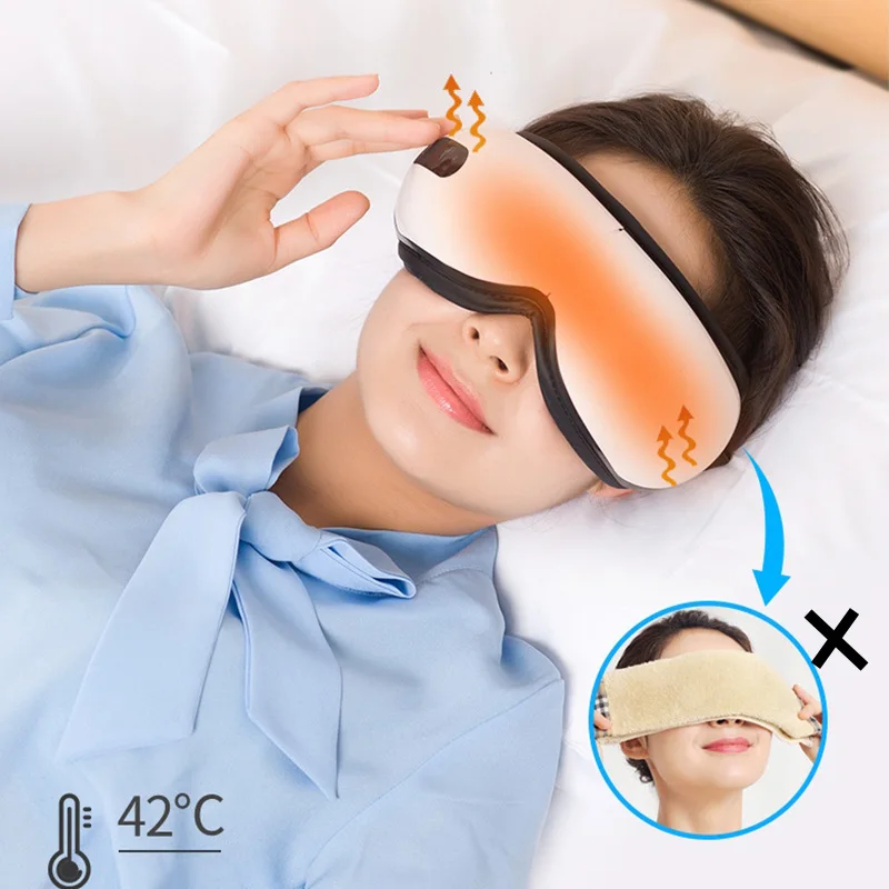 Массажер для ухода за глазами складной беспроводной акупунктурный массажер глаз