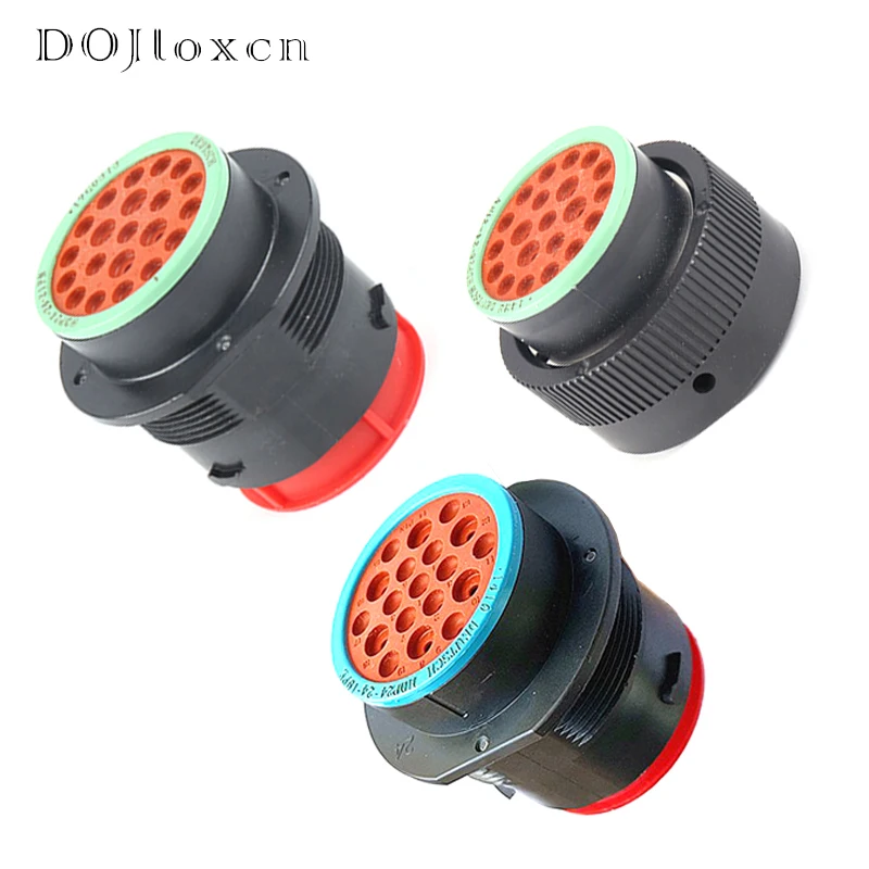 Conector com Terminal Conjunto Pinos Originais Eua te Deutsch Conector Hdp Série Hdp24-24-21pe Hdp26-24-21se Hdp24-24-19pe 1 19 21