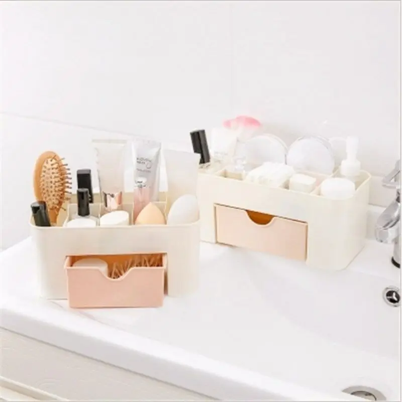 Акриловый косметический Органайзер коробка для макияжа держатель ящиков