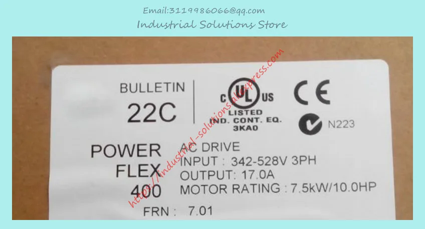 

New 22C-D072A103 22C-DO72A1O3 Industrial Control Frequency Converter