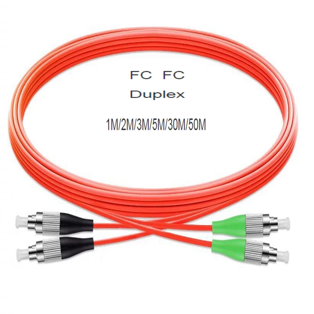 

Волоконный Детский комбинезон 5 шт./лот FC/UPC - FC/APC Волоконно-оптический патч-корд, 1 м 2 м 3 м 5 м дуплексный многорежимный трансивер кабель FC-FC оп...