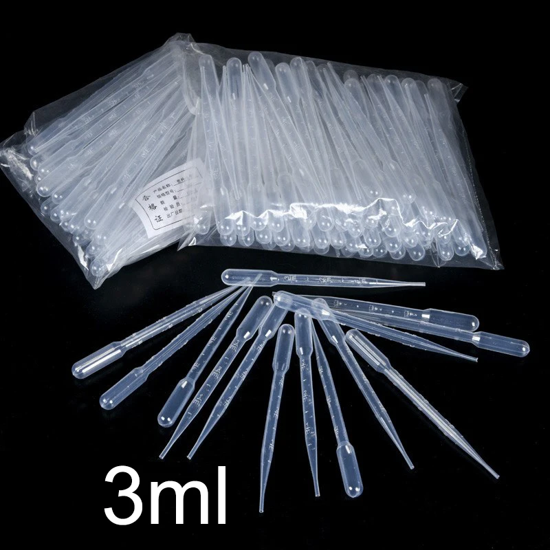 Wholesale , 3ml  Disposable Pipette Plastic  Dropping Pipettes Liquid Dropper For  Laboratory Experiment