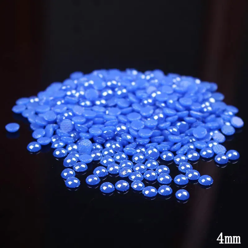 Бусины с жемчугом плоские стразы для ювелирных изделий платья полукруглые