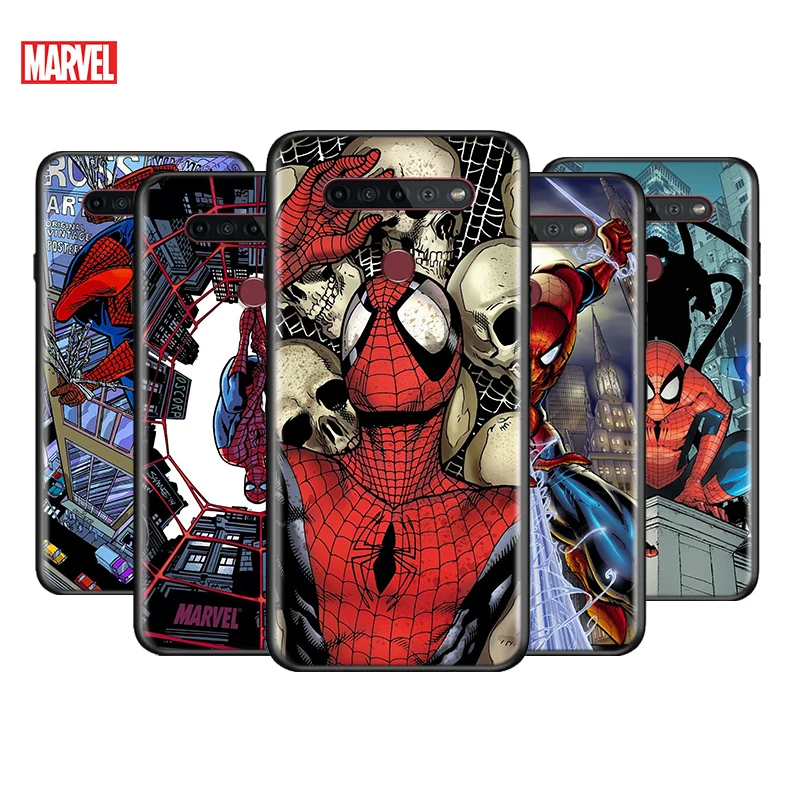

Spiderman Comic For LG K92 K62 K52 K42 K31 K22 K71 K61 K51S K41S K30 K20 G8 G8S G8X ThinQ Silicone Phone Case