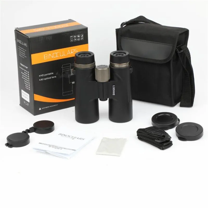 

12x42 HD BAK4 Binoculars Military High Power Telescope Professional Hunting Outdoor Sports Bird Watching Camping