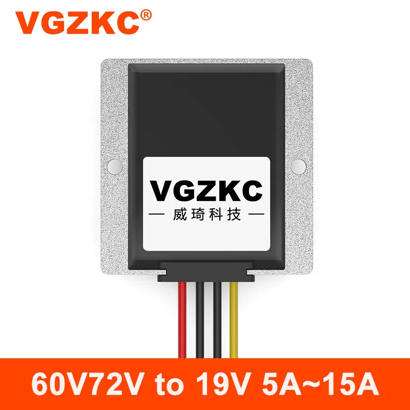 

VGZKC 60V72V to 19V 5A 8A 10A 15A DC power module 30-85V to 19V vehicle power DC-DC step-down converter