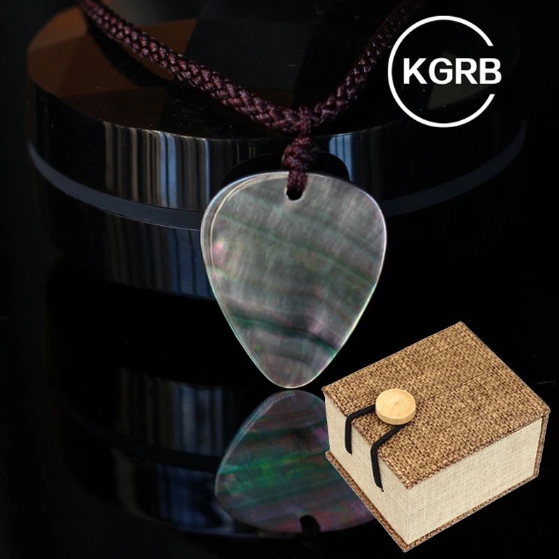 KGRB Abalone медиаторы для гитар металлический корпус гитары пальчиковые