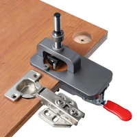 35mm hinge hole opener boring dowel jig woodworking hole drilling guide locator for door cabinets drilling installation tools