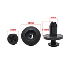 100 шт., автомобильные пластиковые заклепки 6 мм