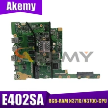 (14 inch) E402SA Laptop motherboard for ASUS E402SA E402S original mianboard DDR3L 8GB-RAM N3710/N3700-CPU